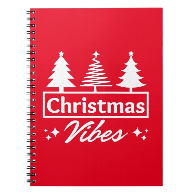 Cuaderno Navidades Vibes (Frente)