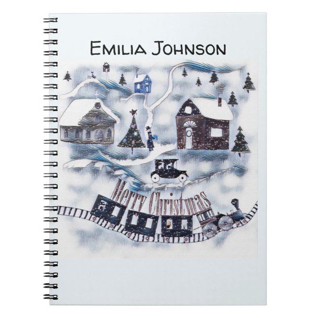 Cuaderno Navidades, Vintage (Frente)