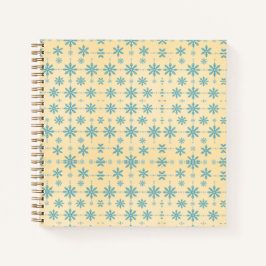 Cuaderno Navidades Vintage Snowflake