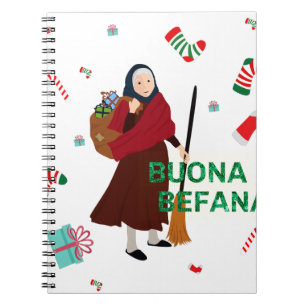 Cuaderno navidades Witch buona Befana