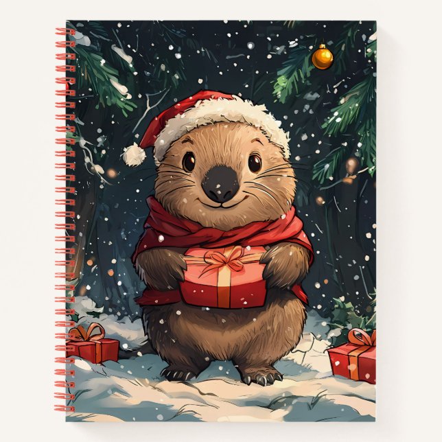 Cuaderno Navidades Wombat (Anverso)