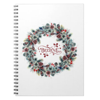 Cuaderno Navidades Wreath CREE Típografía