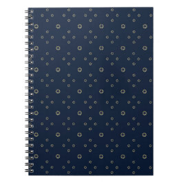 Cuaderno Navy | Golden Zinnia Sun