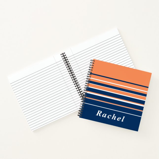 Cuaderno Navy Monogrammed (Interior)