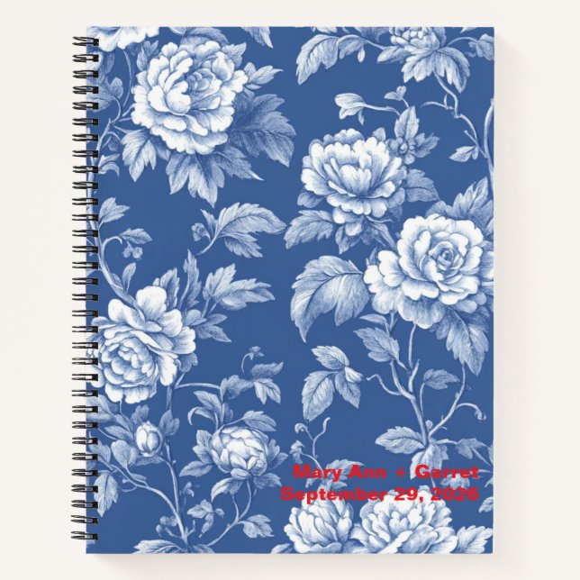 Cuaderno Navy Toile (Anverso)