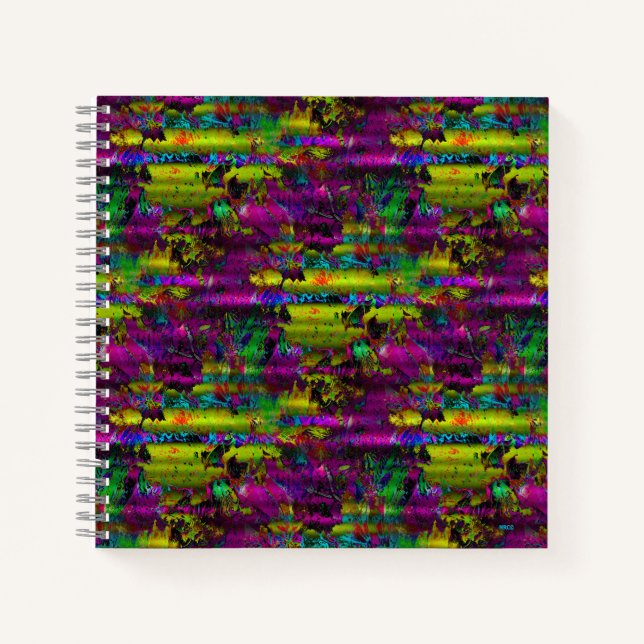 Cuaderno Neblina púrpura....... (Anverso)