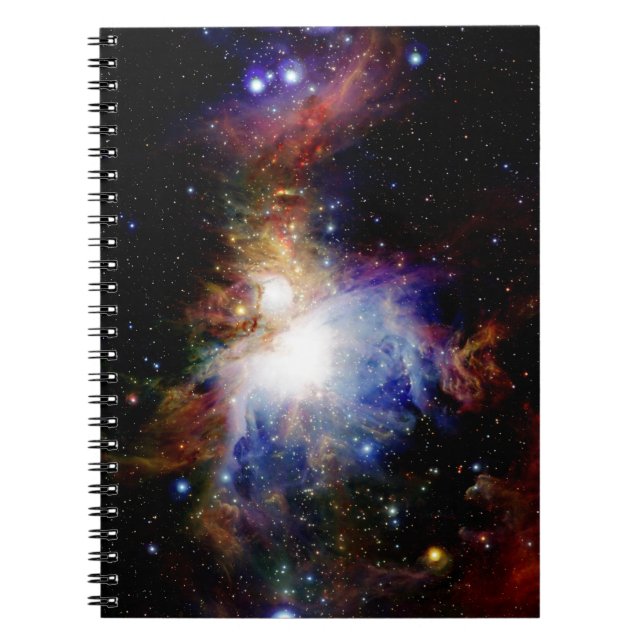 Cuaderno Nebulosa colorida (Frente)