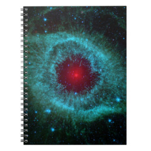 Cuaderno Nebulosa de la hélice, estrellas hermosas en la