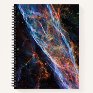 Cuaderno Nebulosa Veil Supernova remite telescopio Hubble