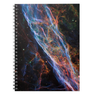 Cuaderno Nebulosa Veil Supernova remite telescopio Hubble