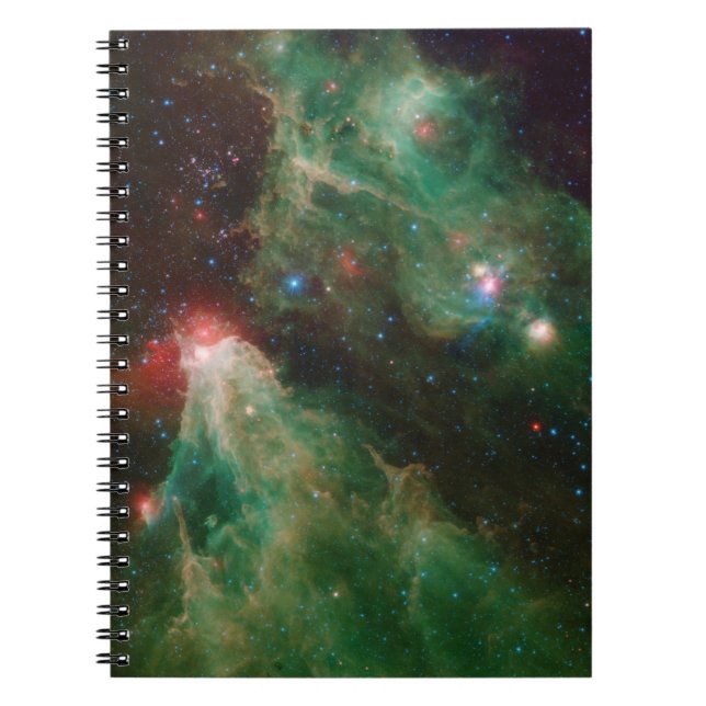 Cuaderno Nebulosa Verde Cepheus B y C (Frente)