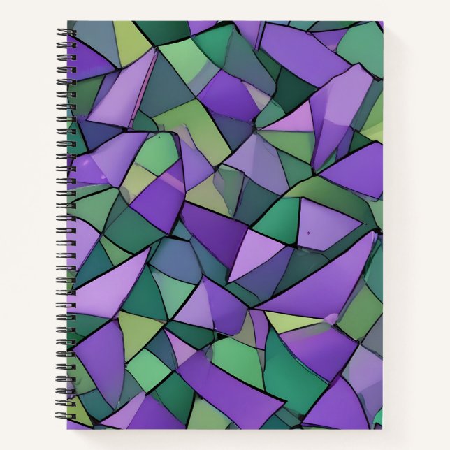 Cuaderno Nebulosa Verde: Fragmentos de Magia (Anverso)