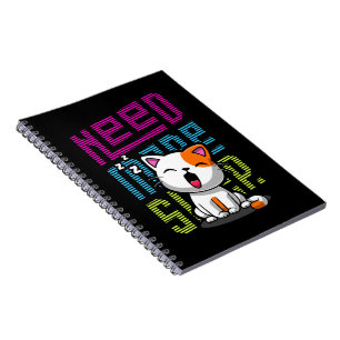 Cuaderno Necesita más sueño   Divertida expresión de bostez