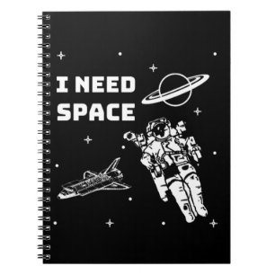 Cuaderno Necesito espacio geek