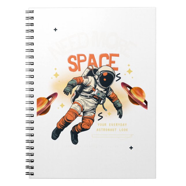 Cuaderno Necesito Más Espacio (Frente)
