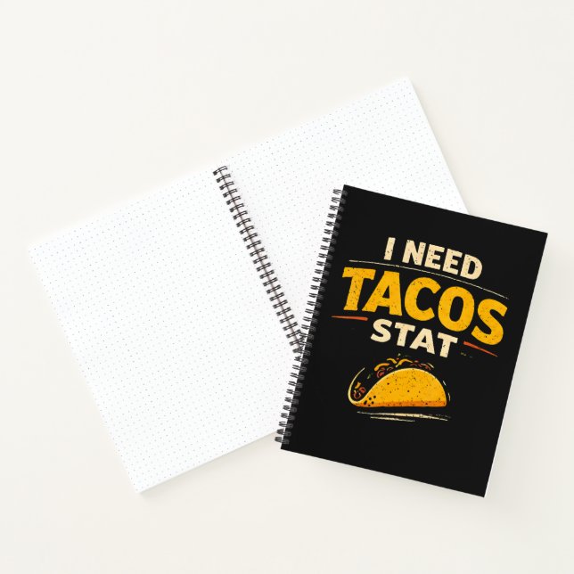 Cuaderno Necesito Tacos Ya (Interior)