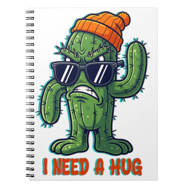 Cuaderno Necesito un abrazo (Frente)