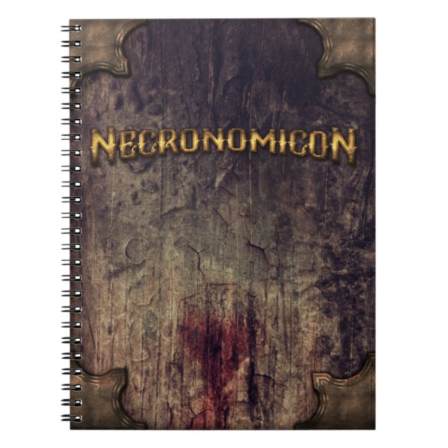 Cuaderno Necronomicon el libro de los muertos (Frente)