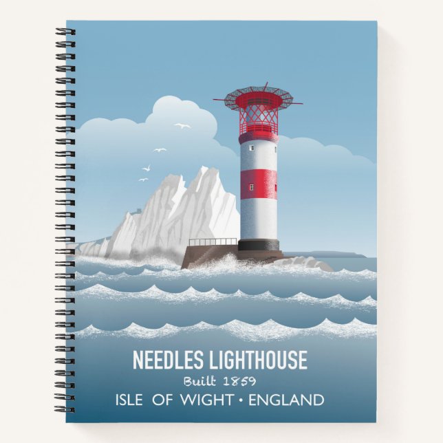 Cuaderno Needles Lighthouse (Anverso)