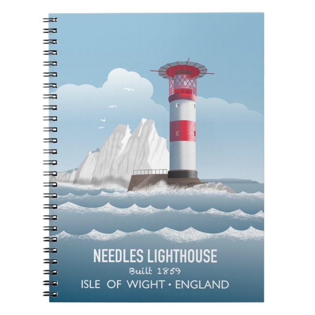 Cuaderno Needles Lighthouse (Frente)