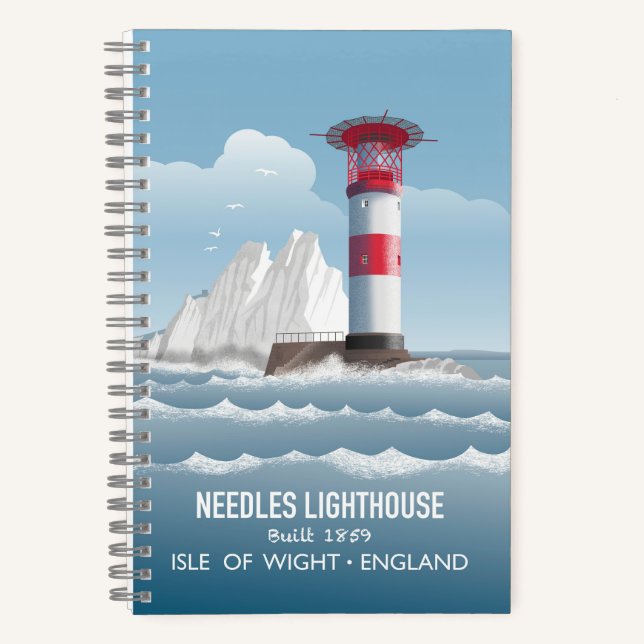 Cuaderno Needles Lighthouse (Anverso)