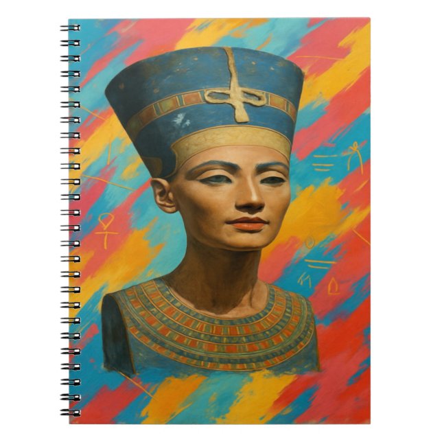 Cuaderno Nefertiti Queen Notebook (Frente)