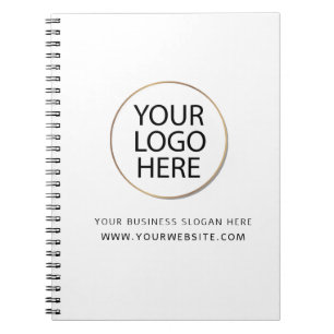 Cuaderno Negocio con logotipo profesional de la empresa Per