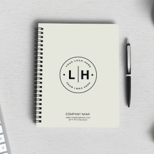 Cuaderno Negocio con logotipos personalizados modernos
