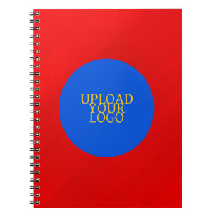 Cuaderno Negocio de logotipos personalizados