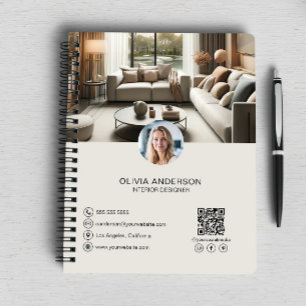 Cuaderno Negocio profesional moderno y personalizado