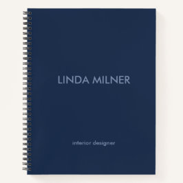 Cuaderno Negocio simple y mínimo