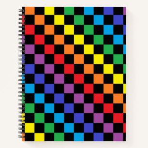 Cuaderno Negro arco iris bajo control