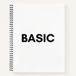 Cuaderno negro básico