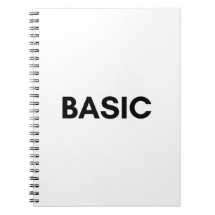 Cuaderno negro básico
