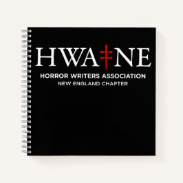 Cuaderno negro cuadrado HWA-NE para eventos 6/25