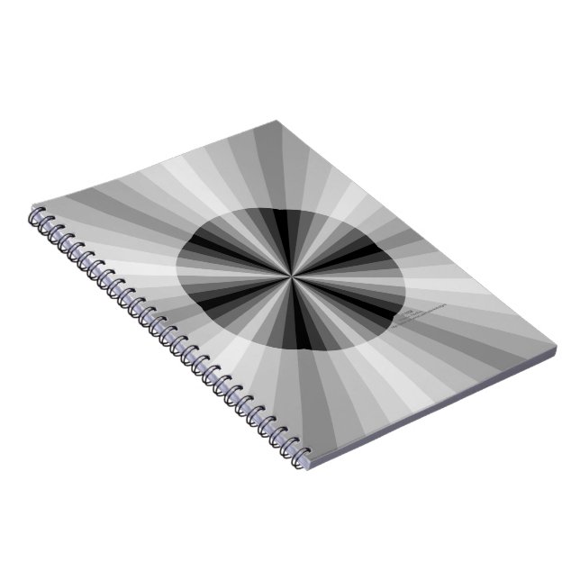 Cuaderno negro de ilusión óptica (Lado Derecho)