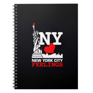 Cuaderno negro de las sensaciones de New York City