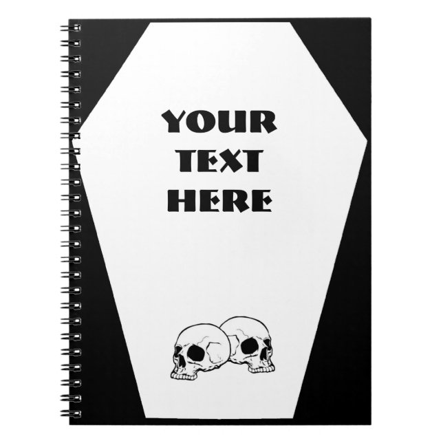 Cuaderno (negro) del ataúd (Frente)