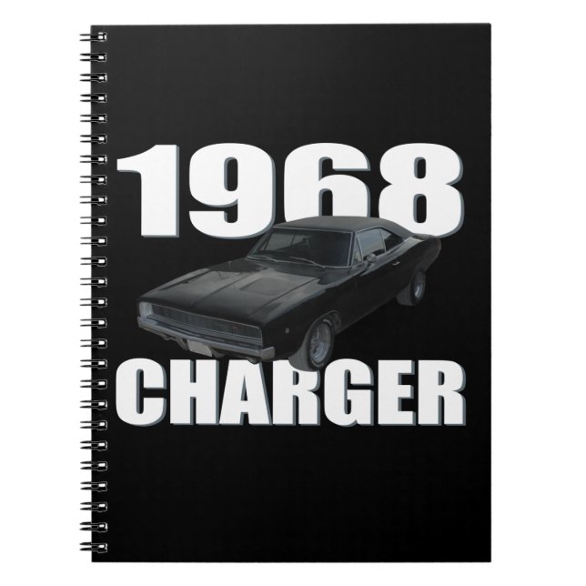 Cuaderno negro del rt del cargador de 1968 regates (Frente)