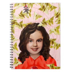 Cuaderno Negro huérfano el Kira - Origami femenino