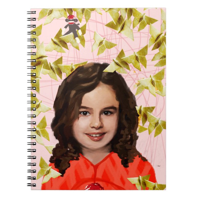 Cuaderno Negro huérfano el | Kira - Origami femenino (Frente)