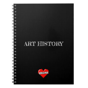 Cuaderno negro Regina Heart