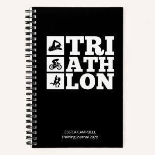 Cuaderno Negro ・ Registro de entrenamiento y motivación de