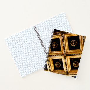 Cuaderno Negro y oro