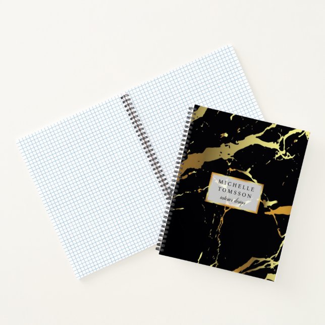 Cuaderno Negro y Oro (Interior)