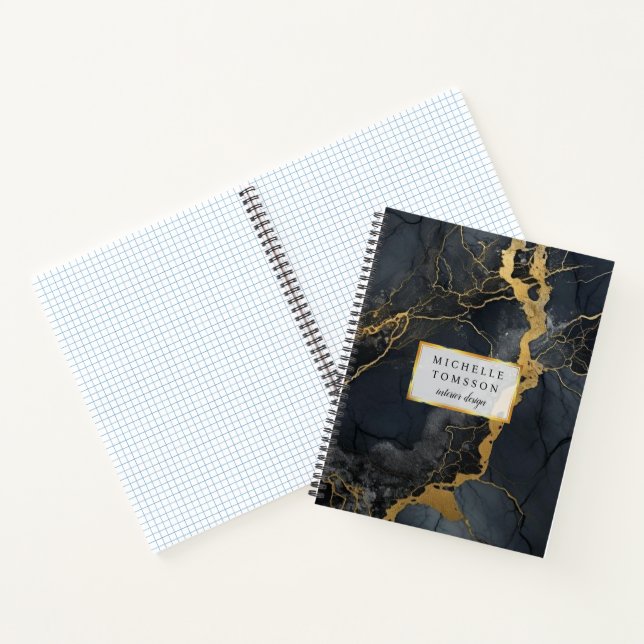 Cuaderno Negro y oro (Interior)