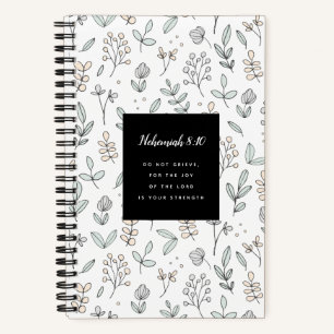 Cuaderno Nehemiah 8:10 Bloc de guiones