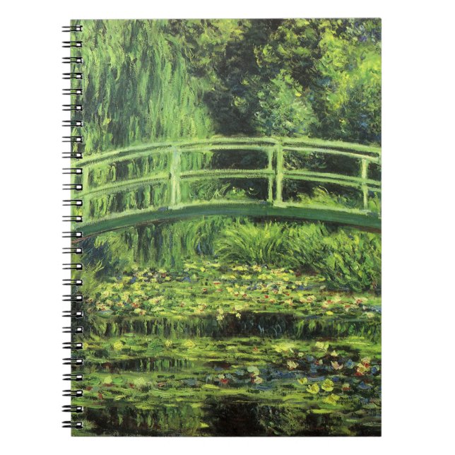 Cuaderno Nenúfares por Claude Monet, Arte Antiguo (Frente)