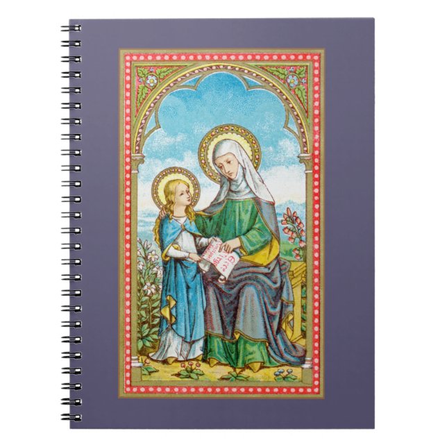 Cuaderno NeoGothic St. Anne y Young Mary (SAU 29) (Frente)