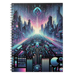 Cuaderno Neon Cyberworld